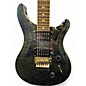 Used PRS CUSTOM SE Floyd BLACK QUILT Solid Body Electric Guitar