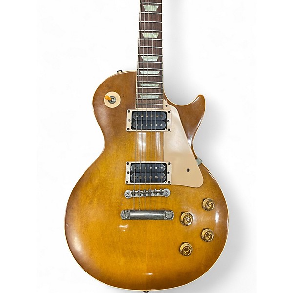 Vintage 1997 Gibson Les Paul Classic Honey Burst Solid Body Electric Guitar