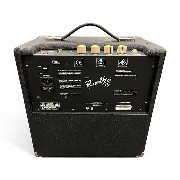 Used 2022 Fender Rumble V3 15w 1x8 Bass Combo Amp