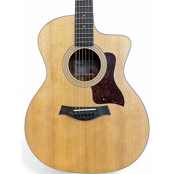 Used Taylor 214ce-K Natural Acoustic Electric Guitar