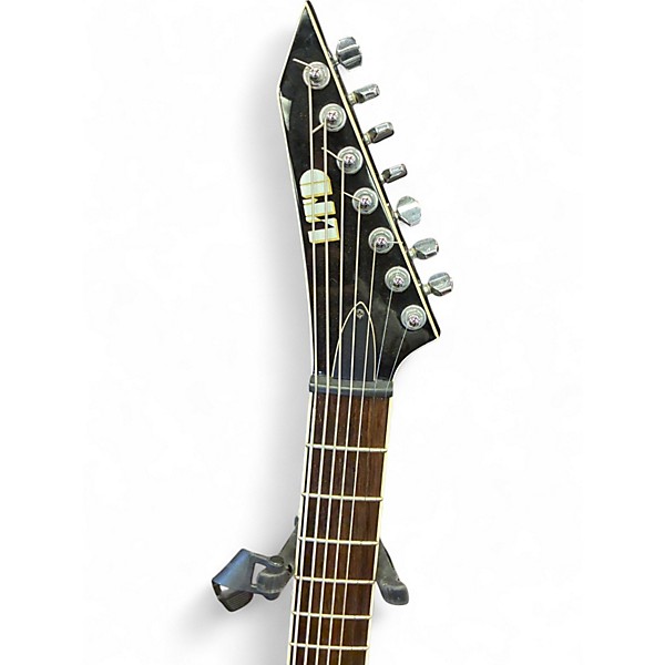 Used ESP LTD SC607B 7 String Baritone BLACK Solid Body Electric Guitar