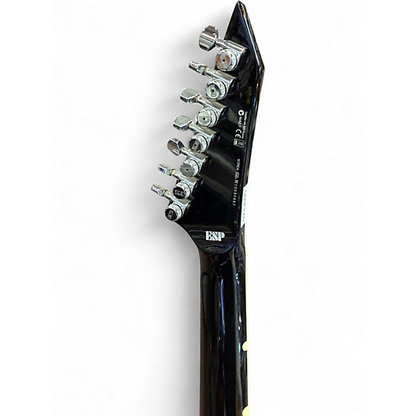 Used ESP LTD SC607B 7 String Baritone BLACK Solid Body Electric Guitar