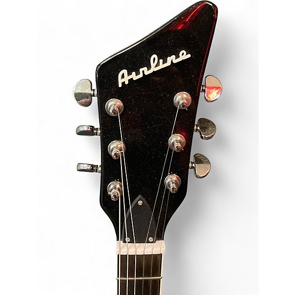 Used Eastwood Airline Jetson junior  ghoulie green Solid Body Electric Guitar