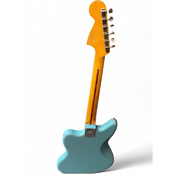 Used Fender Player II Jaguar Aquatone Blue Solid Body Electric Guitar