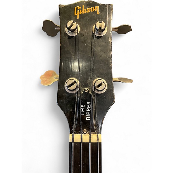 Vintage 1977 Gibson L9S-FL "The Ripper" Sunburst Electric Bass Guitar