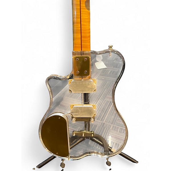 Used Renaissance SPG LUCITE Clear Solid Body Electric Guitar