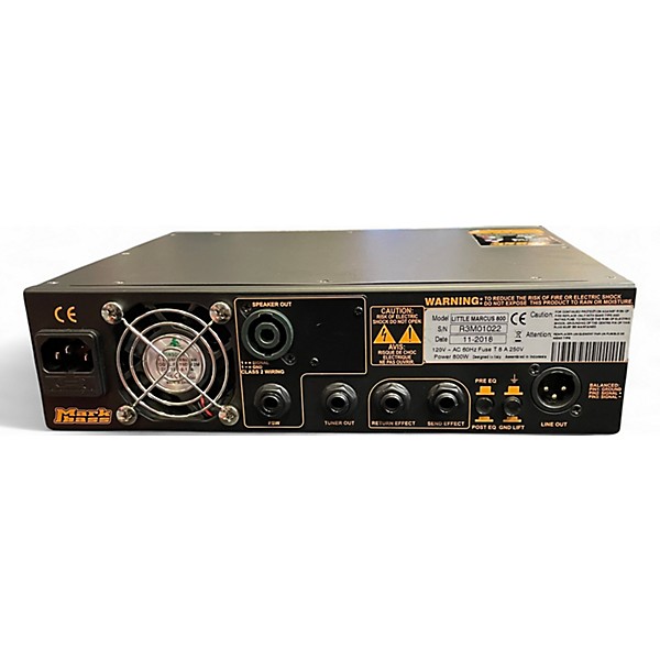 Used Markbass LITTLE MARCUS 800 Bass Amp Head