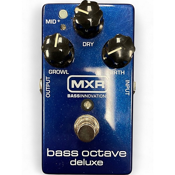 Used MXR M288 Bass Octave Deluxe Bass Effect Pedal