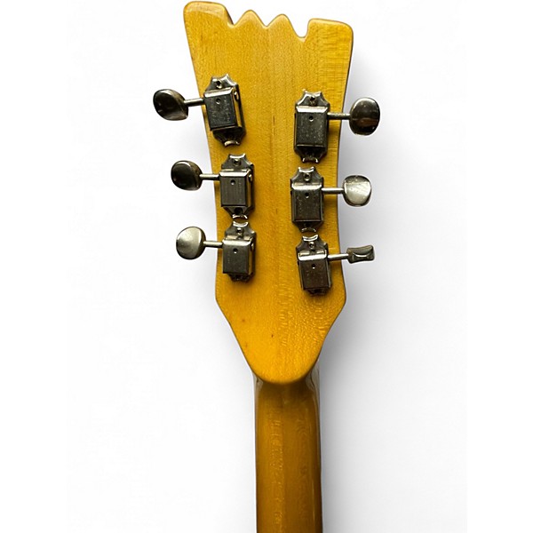 Vintage 1970s Mosrite V-1 RED Solid Body Electric Guitar