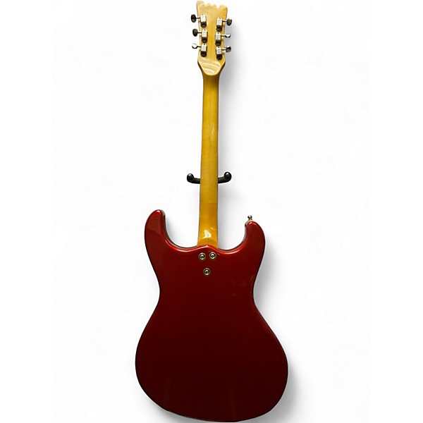 Vintage 1970s Mosrite V-1 RED Solid Body Electric Guitar