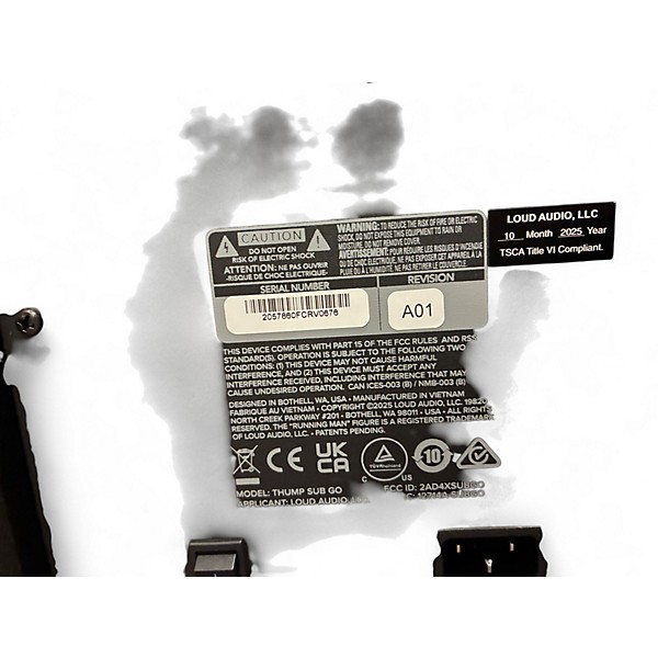 Used Mackie Thump Sub Go Powered Subwoofer