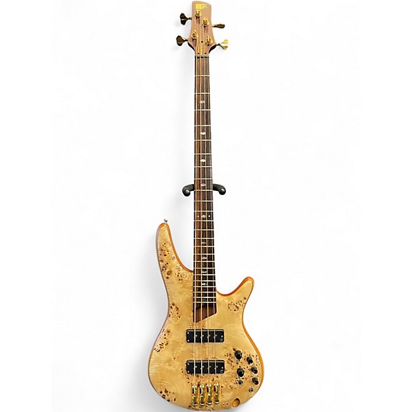 Used 2010s Ibanez SR1600 Natural Flat Electric Bass Guitar