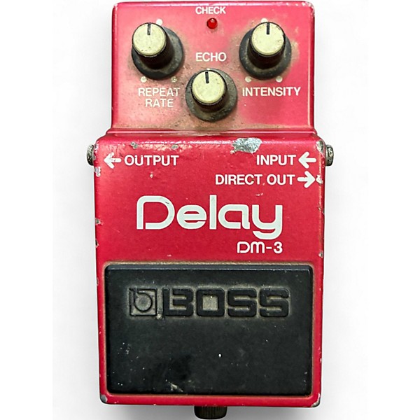 Used 1980s BOSS DM3 Analog Delay Effect Pedal