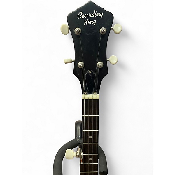 Used Recording King RKOH06 Cherry Banjo