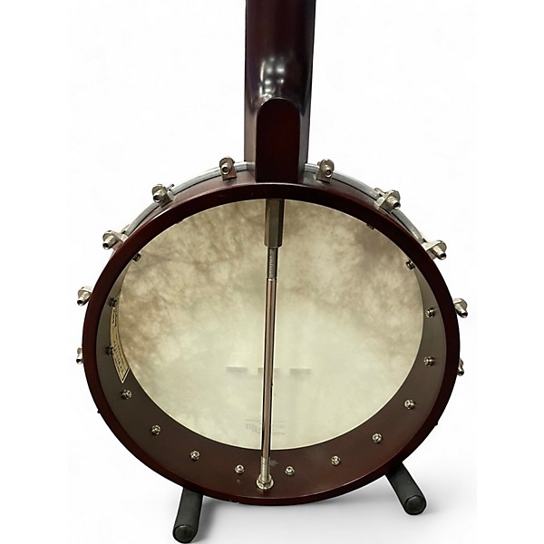 Used Recording King RKOH06 Cherry Banjo