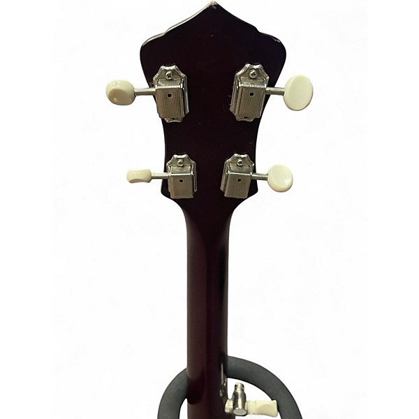 Used Recording King RKOH06 Cherry Banjo