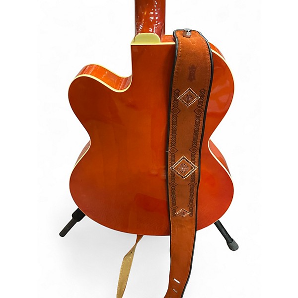 Used Gretsch Guitars G5120 Electromatic Orange Hollow Body Electric Guitar