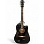 Used Fender CD140SCE BLACK Acoustic Electric Guitar thumbnail