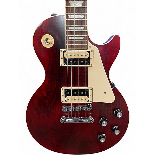 Used Gibson Les Paul Traditional Pro V Red Solid Body Electric Guitar