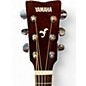 Used Yamaha FS-TA Brown Sunburst Acoustic Electric Guitar