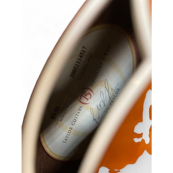 Used Taylor T5S1 Sunburst Hollow Body Electric Guitar