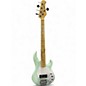 Used Sterling by Music Man Sub Series StingRay 5 Mint Green Electric Bass Guitar thumbnail