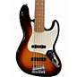 Used 2020 Fender Player Jazz Bass V 2 Tone Sunburst Electric Bass Guitar
