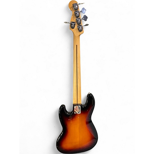 Used 2020 Fender Player Jazz Bass V 2 Tone Sunburst Electric Bass Guitar