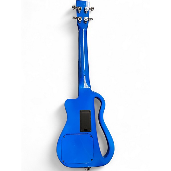 Used Eleuke mp3 Electric Blue Ukulele