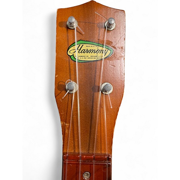 Vintage 1960s Harmony Soprano Bright Sunburst Ukulele