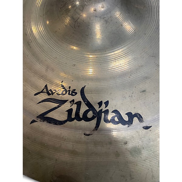 Used Zildjian 14in A Custom Hi Hat Bottom Cymbal