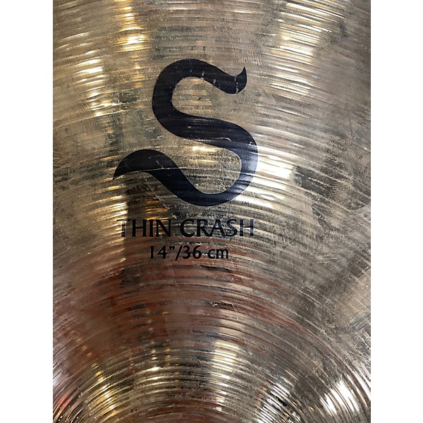 Used Zildjian 14in S Family Thin Crash Cymbal