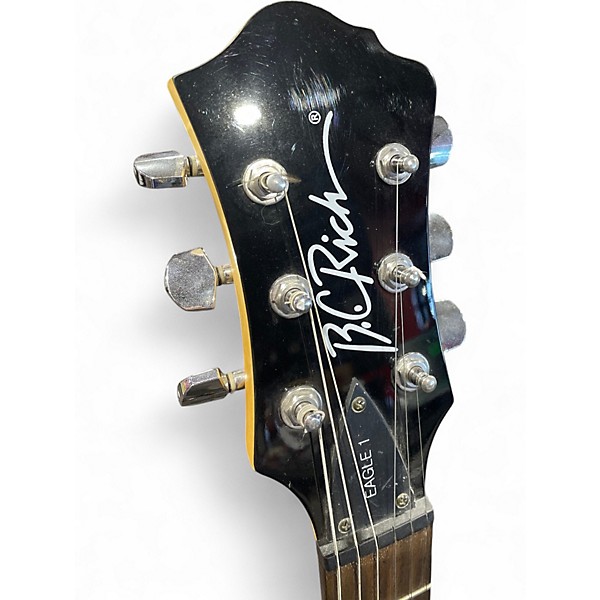 Used B.C. Rich EAGLE 1 Black Solid Body Electric Guitar