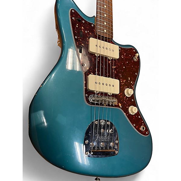 Used 2020s Fender 1962 Reissue Jazzmaster Ocean Turquoise Solid Body Electric Guitar