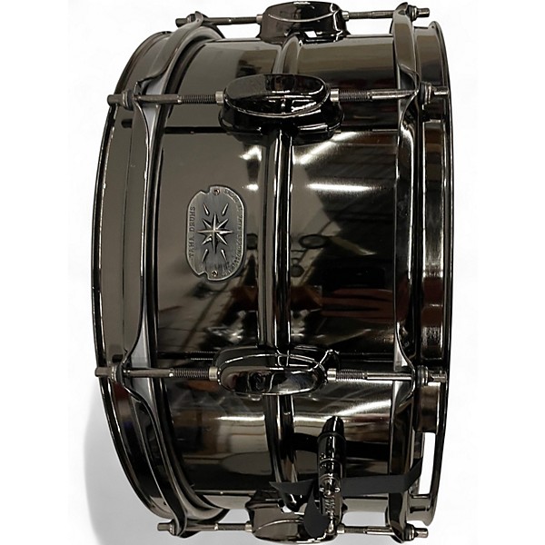 Used TAMA 6.5X14 Metalworks Snare BLACK NICKEL Drum
