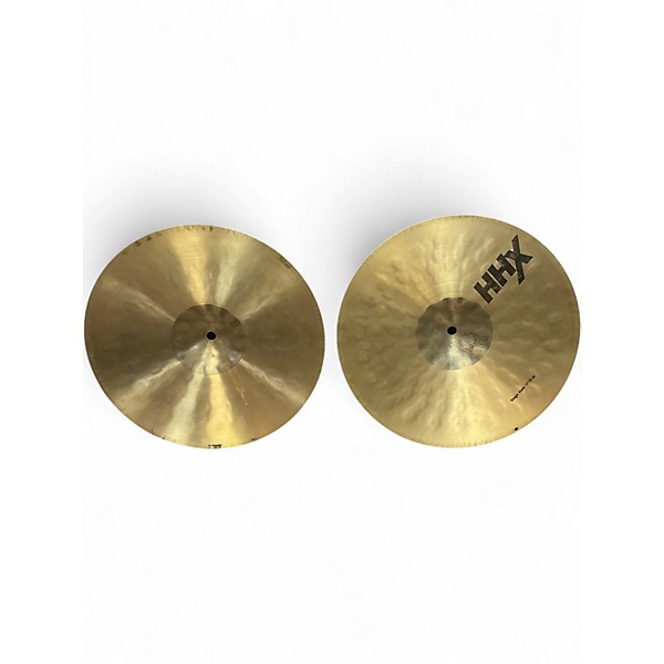 Used SABIAN 13in HHX Stage Hi Hat Pair Cymbal