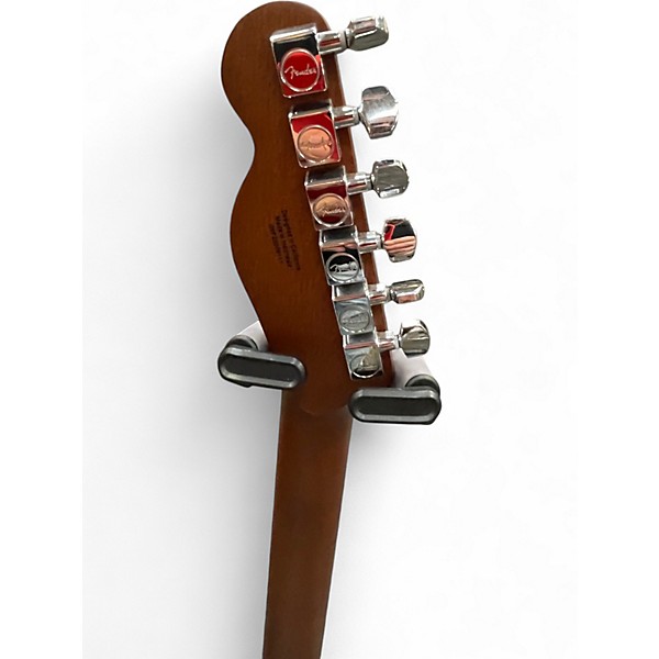 Used Fender Acoustasonic Player Telecaster Black Acoustic Electric Guitar