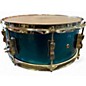 Used Ludwig 5.5X14 Accent CS Snare Blue Drum
