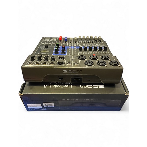 Used Zoom LIVE TRAK L8 Powered Mixer
