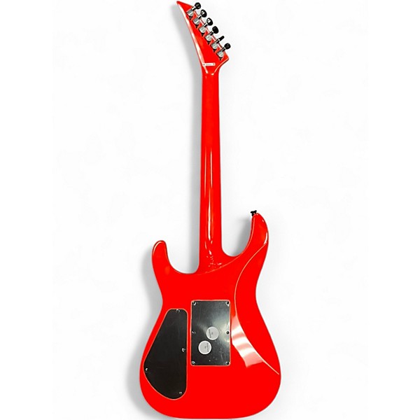 Used Jackson x soloist slx dx Neon Orange Solid Body Electric Guitar