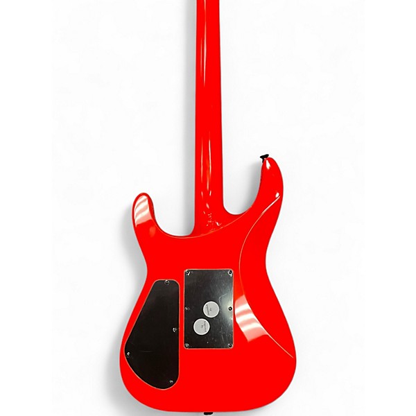 Used Jackson x soloist slx dx Neon Orange Solid Body Electric Guitar