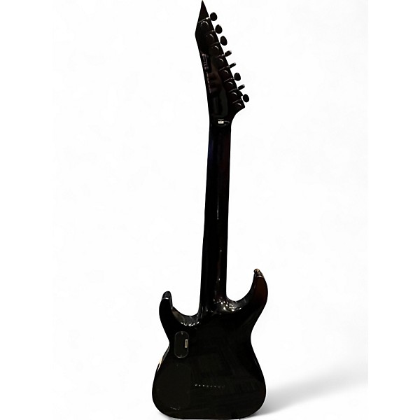 Used ESP LTD SC608B Stephen Carpenter Signature Baritone Black Solid Body Electric Guitar