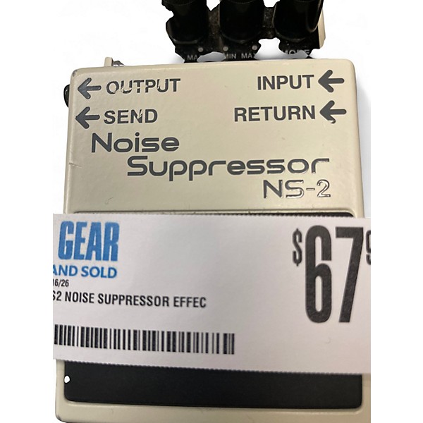 Used BOSS NS2 Noise Suppressor Effect Pedal