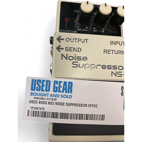 Used BOSS NS2 Noise Suppressor Effect Pedal