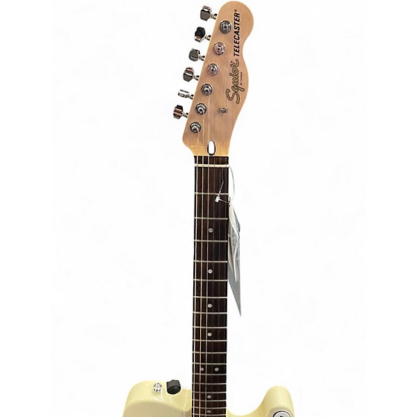 Used Squier Affinity Telecaster Olympic White Solid Body Electric Guitar
