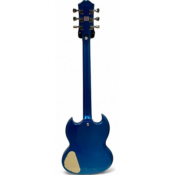 Used Epiphone SG Muse Metallic Blue Solid Body Electric Guitar