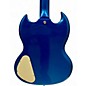 Used Epiphone SG Muse Metallic Blue Solid Body Electric Guitar