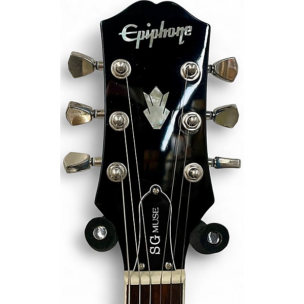 Used Epiphone SG Muse Metallic Blue Solid Body Electric Guitar