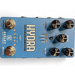 Used Keeley HYDRA STEREO REVERB AND TREMOLO Effect Pedal