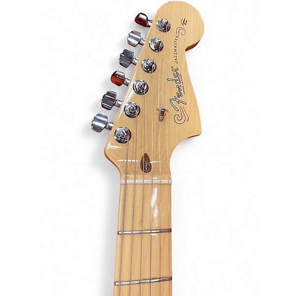 Used Fender American Professional Jazzmaster Mystic Surf Green Solid Body Electric Guitar